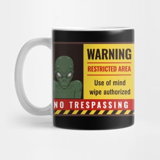 Restricted Alien Base Mug